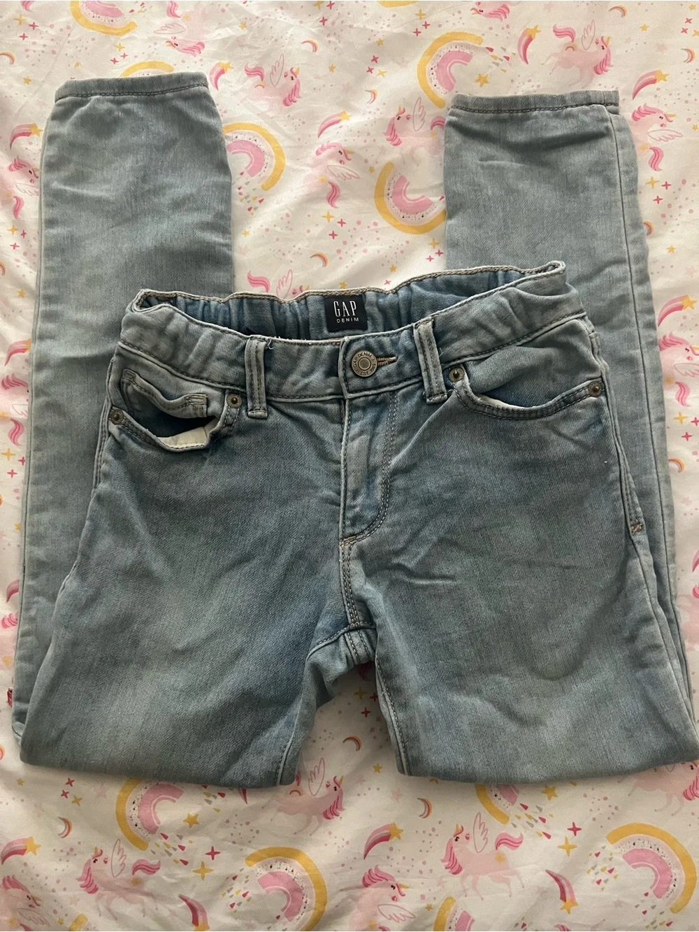 Gap denim girl jeans size 7